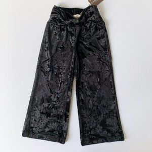 NWT Matilda Jane Girl Velvet Floral Pants 4T